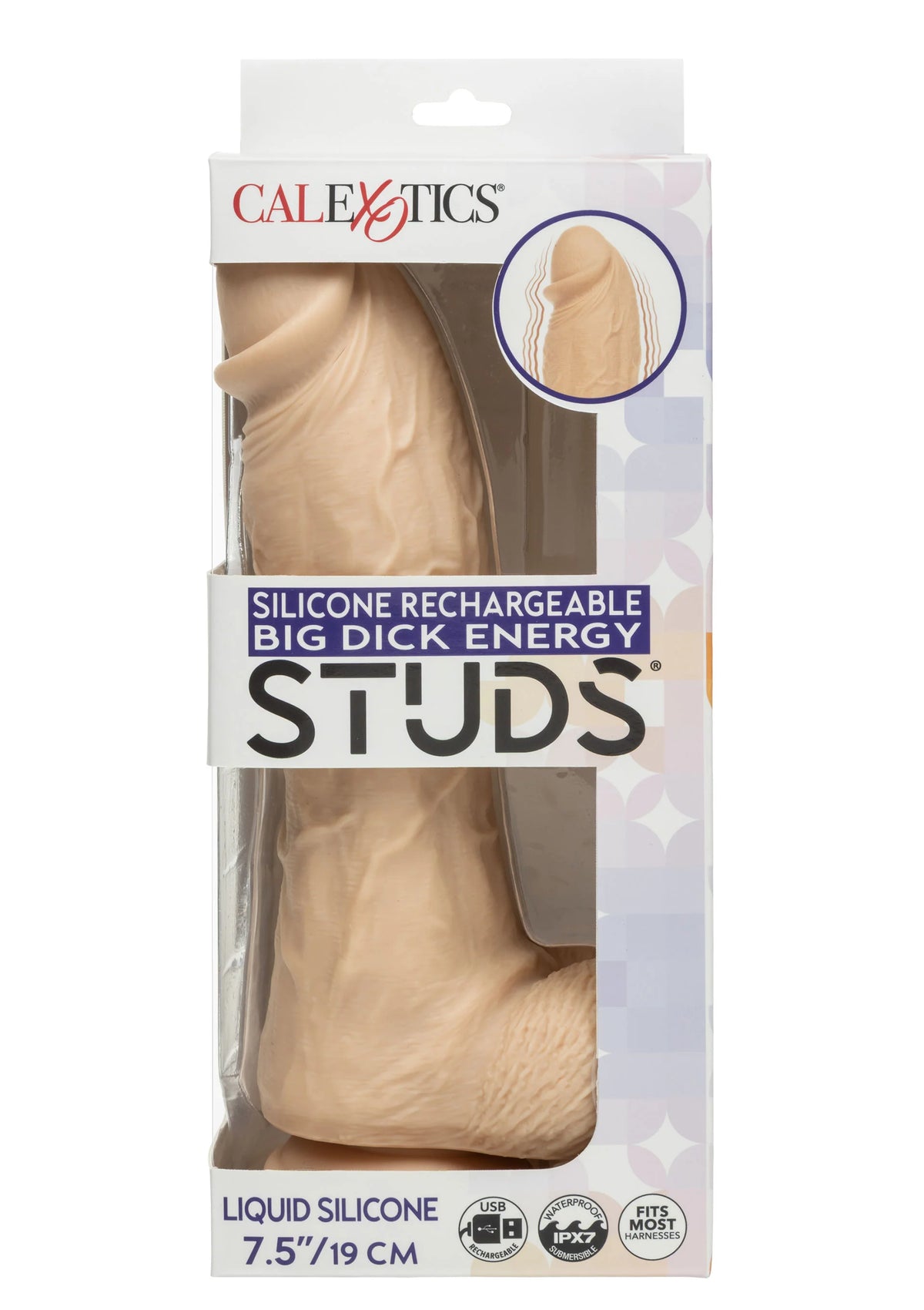 Bestel: Big Dick Vibrating Energy Studs by CalExotics Studs - bij Happytoys.nl, happytoys.be, Happytoys.ae: erotische sex webshop | liever Happy dan Easy ⭐⭐⭐⭐⭐