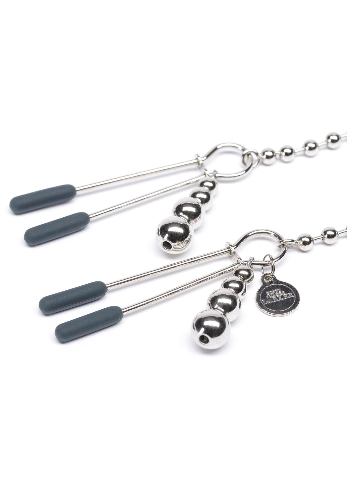 Bestel: At My Mercy Beaded Chain Nipple Clamps Fifty Shades Darker - bij Happytoys.nl, happytoys.be, Happytoys.ae: erotische sex webshop | liever Happy dan Easy ⭐⭐⭐⭐⭐