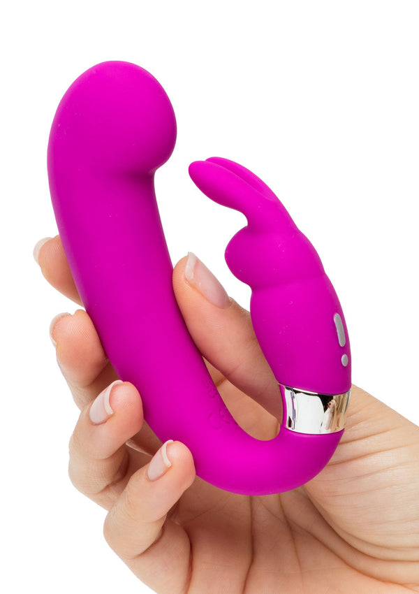 Bestel: G - Spot Curve Rabbit Vibrator by Happy Rabbit - bij Happytoys.nl, happytoys.be, Happytoys.ae: erotische sex webshop | liever Happy dan Easy ⭐⭐⭐⭐⭐