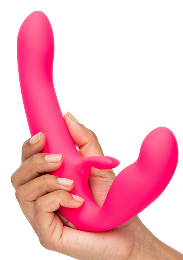 Bestel: Vibrating Strapless Strap On Vibrator by Happy Rabbit - bij Happytoys.nl, happytoys.be, Happytoys.ae: erotische sex webshop | liever Happy dan Easy ⭐⭐⭐⭐⭐
