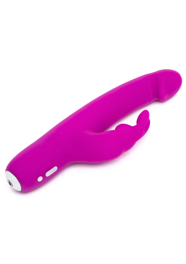 Bestel: Slimline Realistic Rabbit vibrator by Happy Rabbit - bij Happytoys.nl, happytoys.be, Happytoys.ae: erotische sex webshop | liever Happy dan Easy ⭐⭐⭐⭐⭐