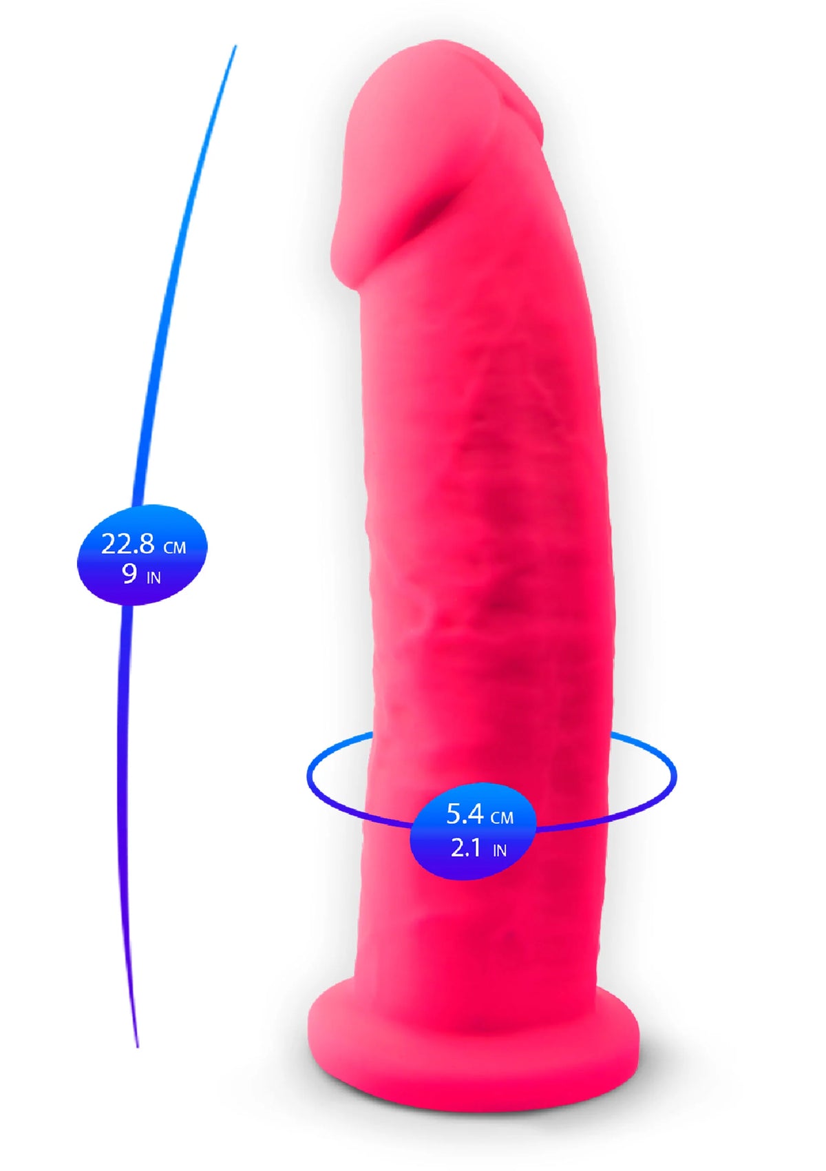 Bestel: Dong Model 9 inch by Silex - D - bij Happytoys.nl, happytoys.be, Happytoys.ae: erotische sex webshop | liever Happy dan Easy ⭐⭐⭐⭐⭐