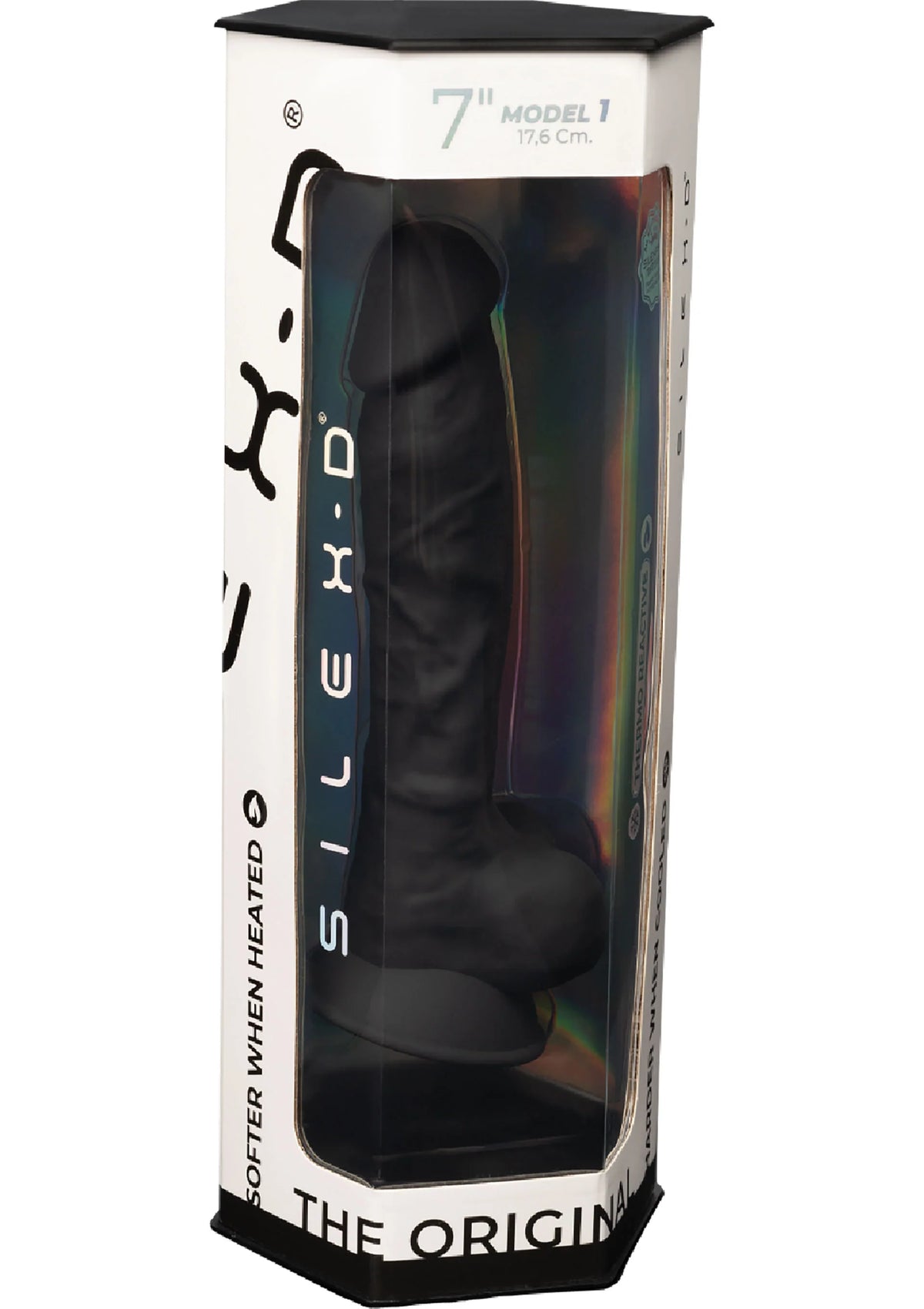 Bestel: Dildo Model 7 inch by Silex - D The Original - bij Happytoys.nl, happytoys.be, Happytoys.ae: erotische sex webshop | liever Happy dan Easy ⭐⭐⭐⭐⭐