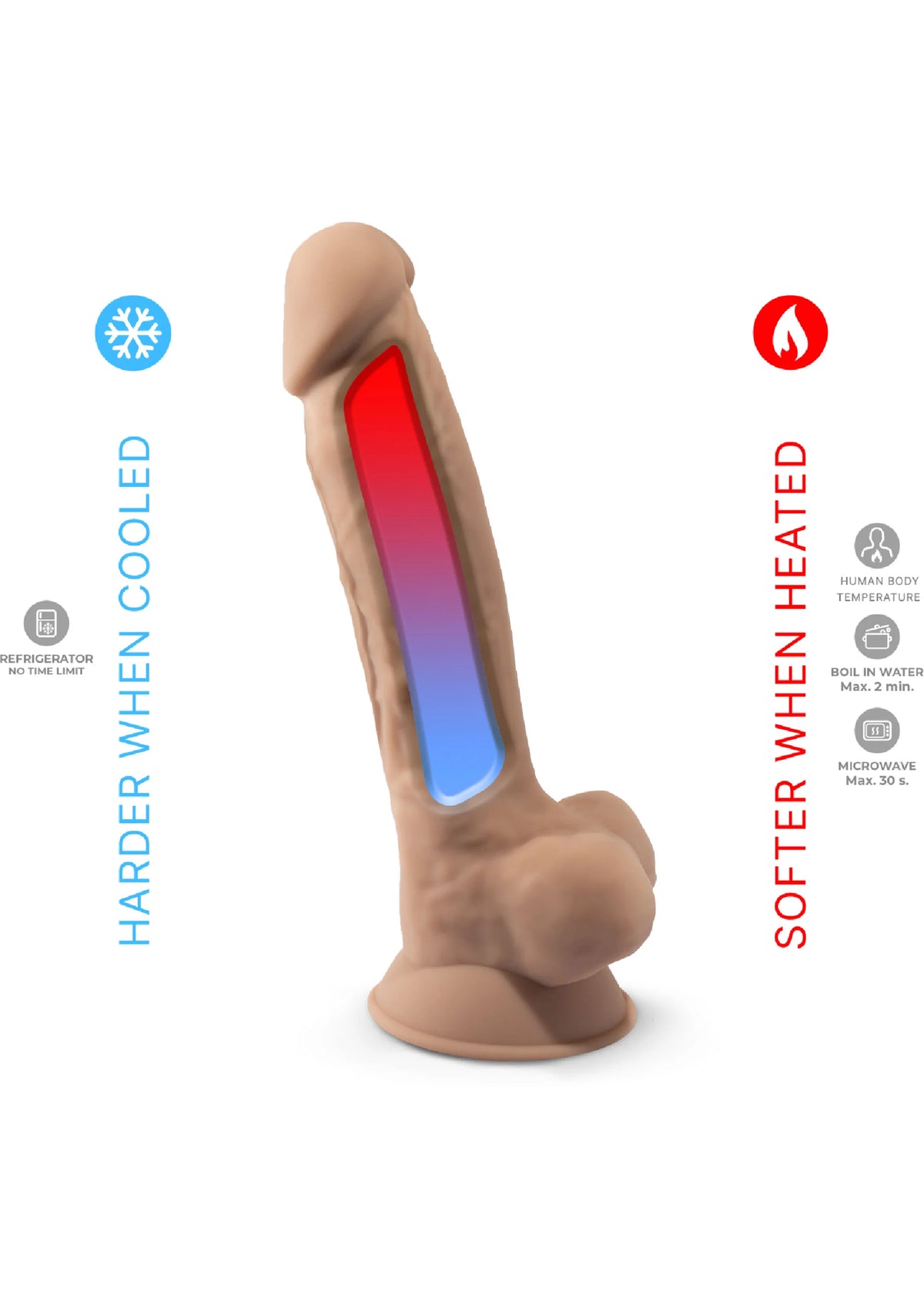 Bestel: Dildo Model 7 inch by Silex - D The Original - bij Happytoys.nl, happytoys.be, Happytoys.ae: erotische sex webshop | liever Happy dan Easy ⭐⭐⭐⭐⭐