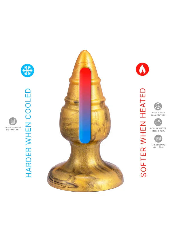 Bestel: Fantasy Plug Goldy by Silex - D - bij Happytoys.nl, happytoys.be, Happytoys.ae: erotische sex webshop | liever Happy dan Easy ⭐⭐⭐⭐⭐