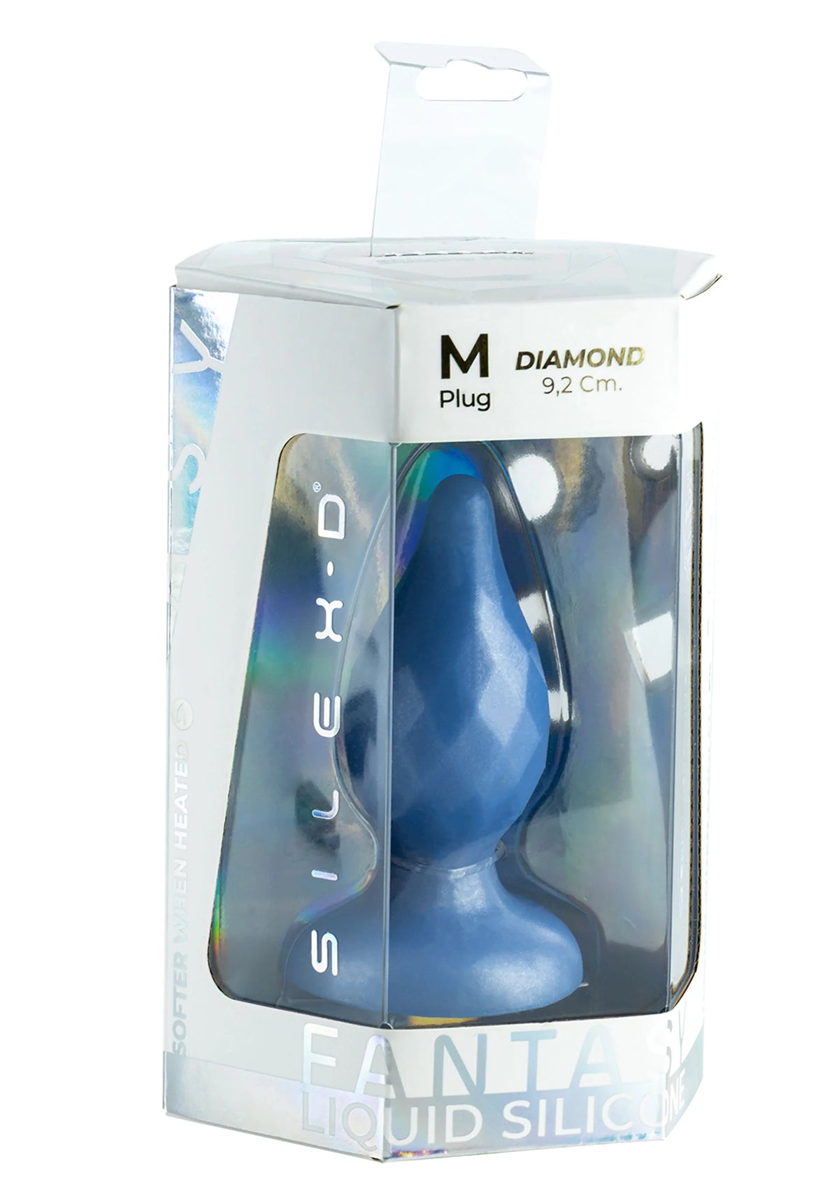 Bestel: Fantasy Plug Diamond by Silex - D Fantasy - bij Happytoys.nl, happytoys.be, Happytoys.ae: erotische sex webshop | liever Happy dan Easy ⭐⭐⭐⭐⭐ - Default Title - 29769 - BLUE