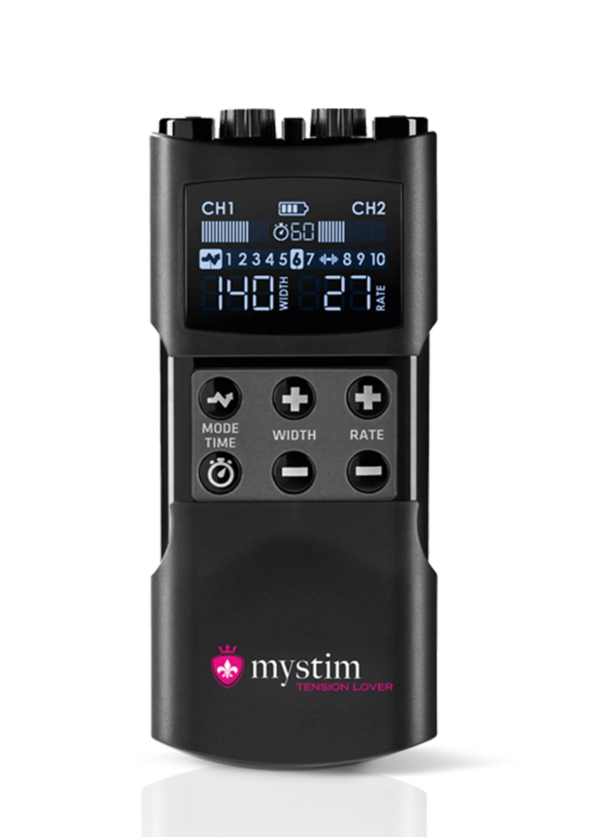 Bestel: Tension Lover 2 Rechargeable Electro Stimulator by MyStim - bij Happytoys.nl, happytoys.be, Happytoys.ae: erotische sex webshop | liever Happy dan Easy ⭐⭐⭐⭐⭐ - Default Title - 33502 - BLACK