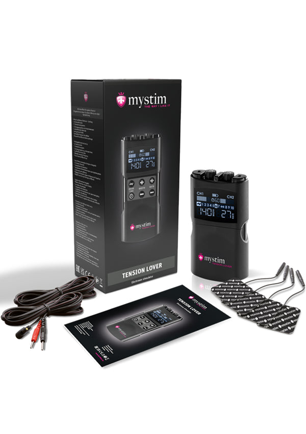 Bestel: Tension Lover 2 Rechargeable Electro Stimulator by MyStim - bij Happytoys.nl, happytoys.be, Happytoys.ae: erotische sex webshop | liever Happy dan Easy ⭐⭐⭐⭐⭐