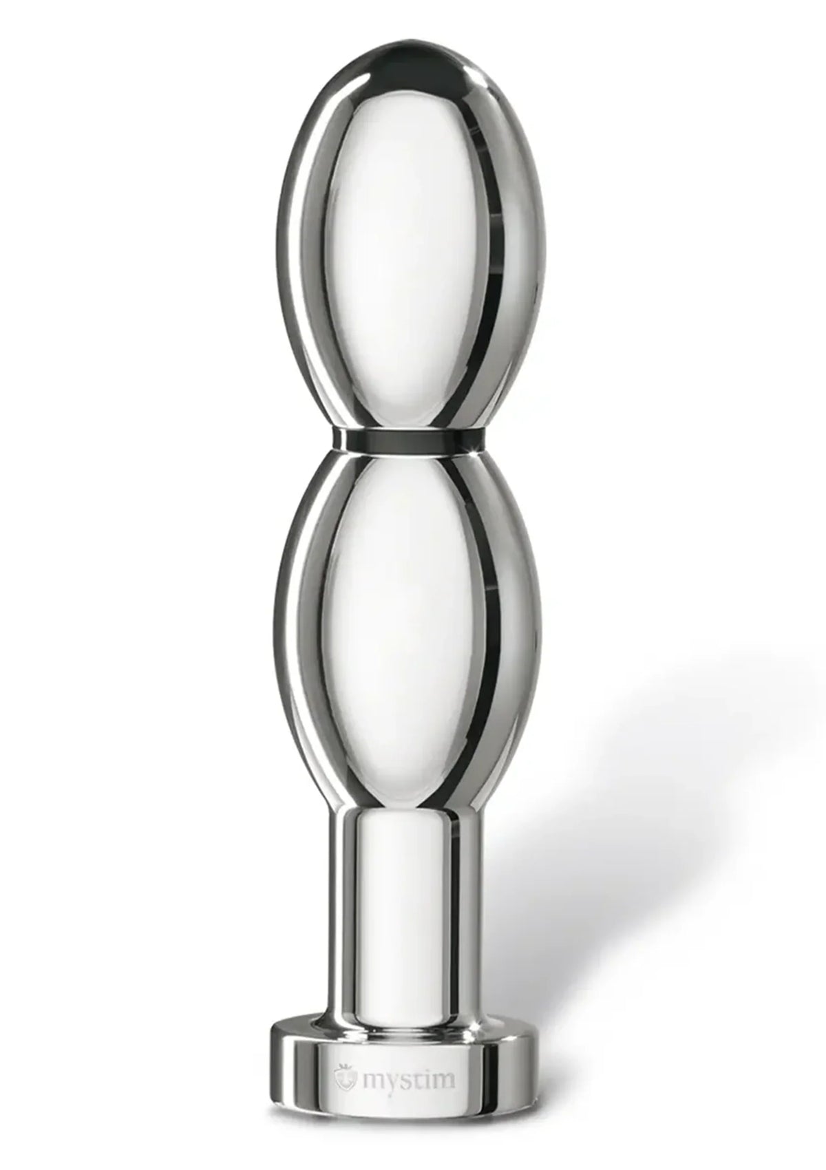 Bestel: Oh - Thello Oval Plug by MyStim - bij Happytoys.nl, happytoys.be, Happytoys.ae: erotische sex webshop | liever Happy dan Easy ⭐⭐⭐⭐⭐ - Default Title - 33519 - SILVER