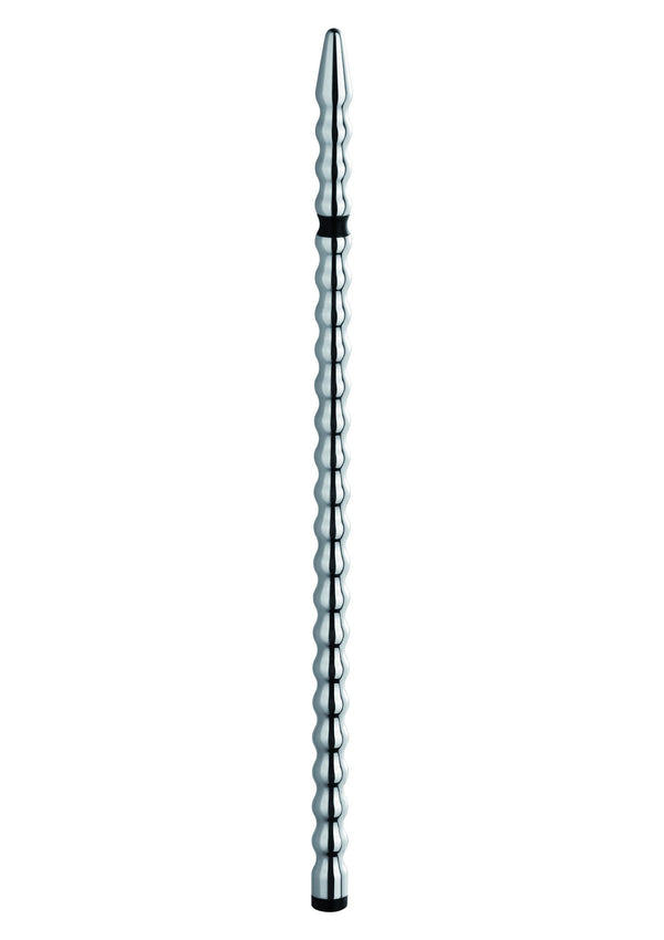 Bestel: Tickleberry Finn Ribbed Sound urethra Penis Plug by MyStim - bij Happytoys.nl, happytoys.be, Happytoys.ae: erotische sex webshop | liever Happy dan Easy ⭐⭐⭐⭐⭐ - Default Title - 33529 - SILVER