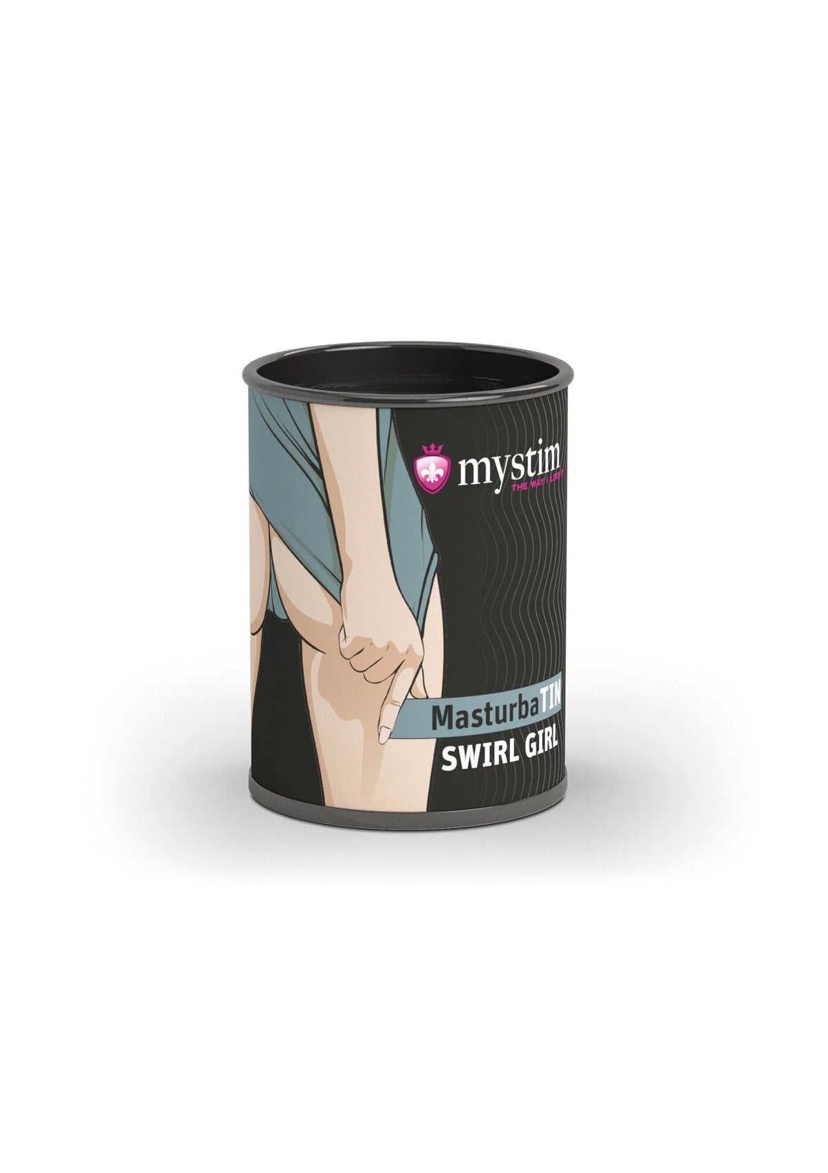 Bestel: MasturbaTIN Swirl Girl Stroker Masturbator by MyStim - bij Happytoys.nl, happytoys.be, Happytoys.ae: erotische sex webshop | liever Happy dan Easy ⭐⭐⭐⭐⭐ - Default Title - 33563 - WHITE