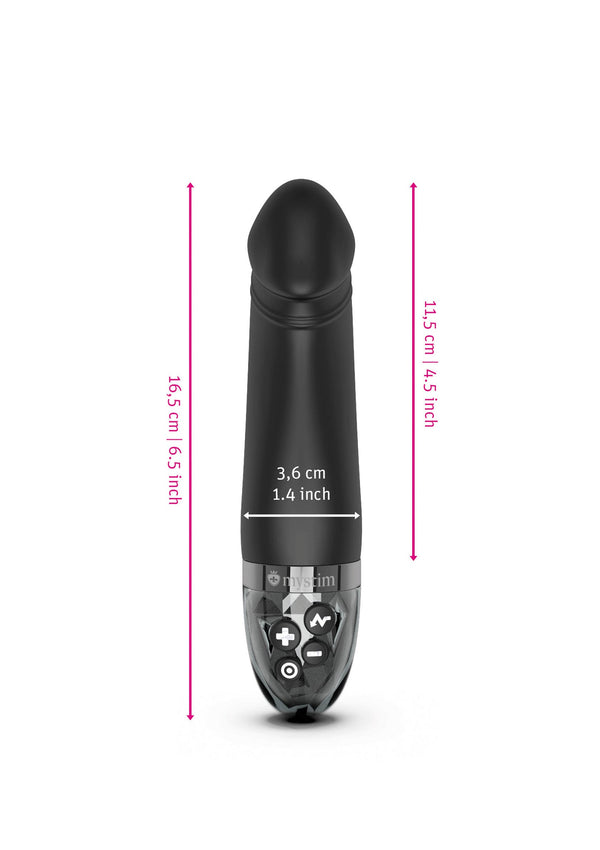 Bestel: Real Deal Neal Estim Vibrator by MyStim - bij Happytoys.nl, happytoys.be, Happytoys.ae: erotische sex webshop | liever Happy dan Easy ⭐⭐⭐⭐⭐