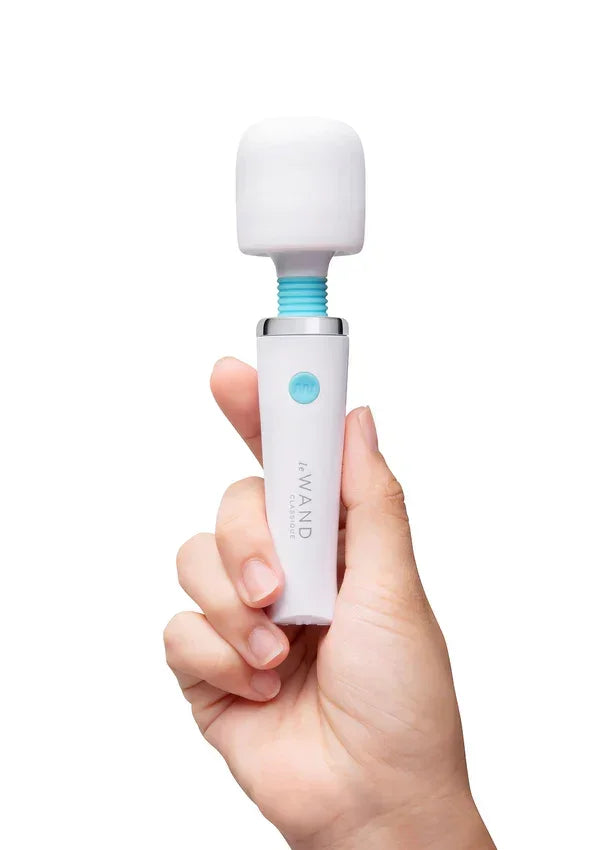 Bestel: Le Wand Classique Mini Wand by LeWand - bij Happytoys.nl, happytoys.be, Happytoys.ae: erotische sex webshop | liever Happy dan Easy ⭐⭐⭐⭐⭐ - Default Title - 35337 - WHITE
