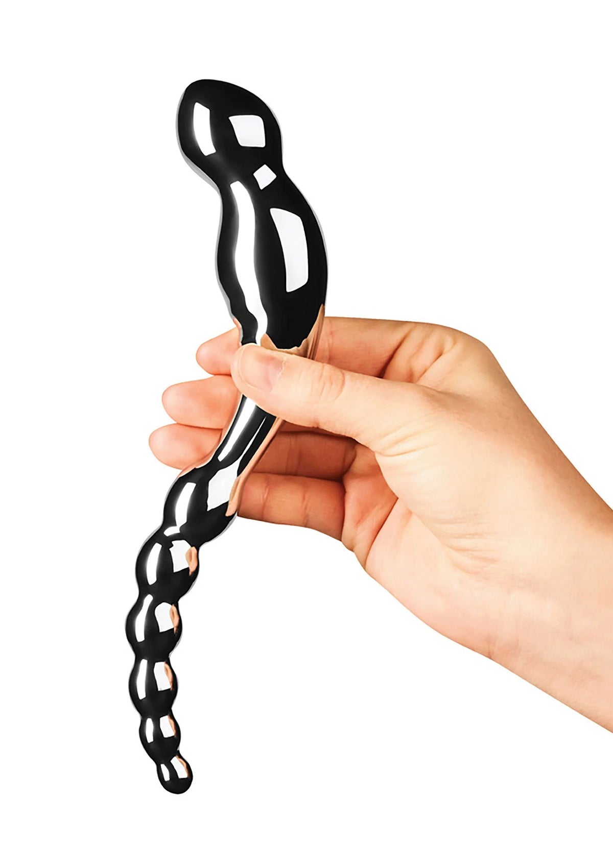 Bestel: Chrome Swerve by LeWand - bij Happytoys.nl, happytoys.be, Happytoys.ae: erotische sex webshop | liever Happy dan Easy ⭐⭐⭐⭐⭐