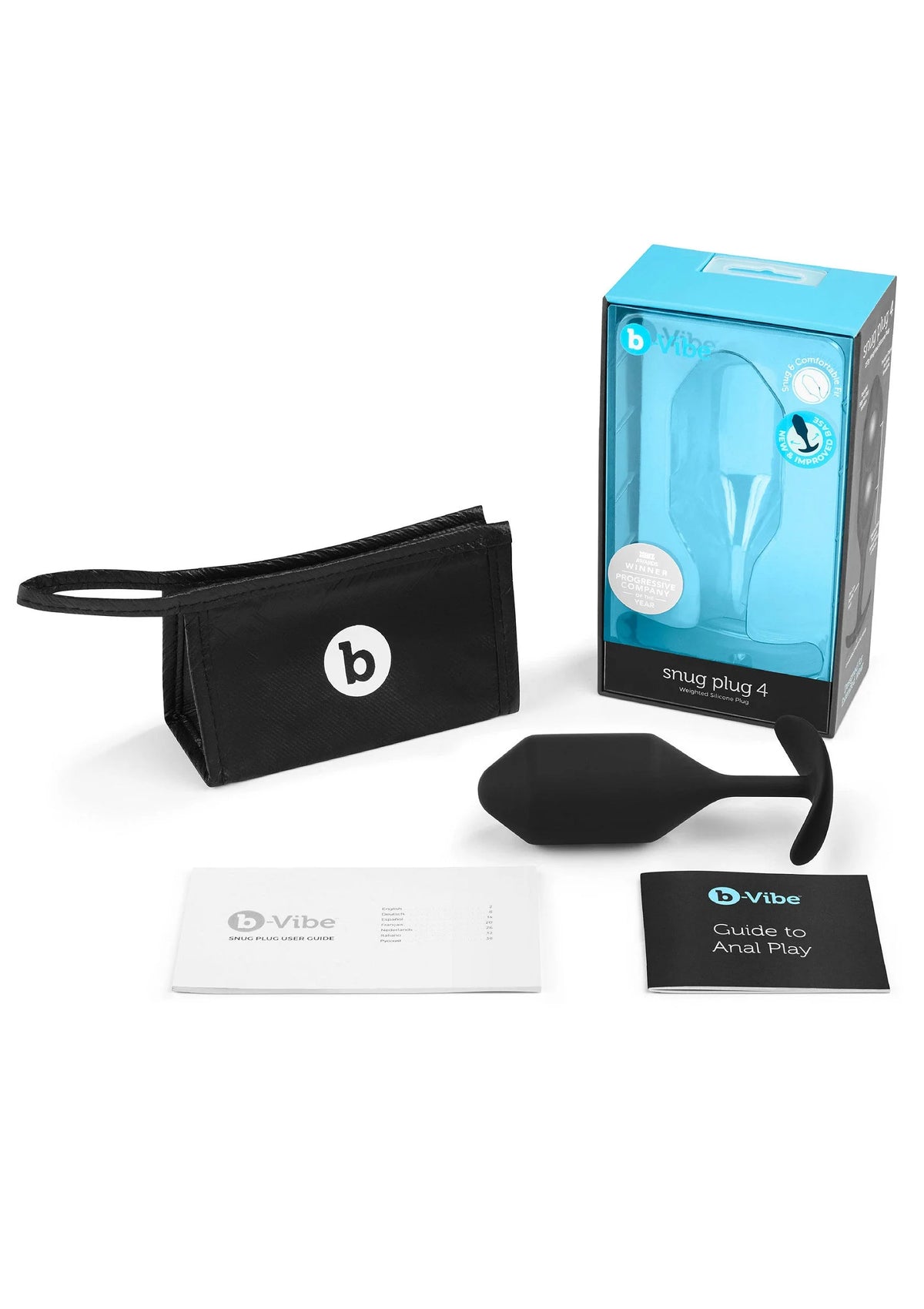 Bestel: B - Vibe Snug Plug Butplug 4 by B - Vibe - buttplugs bij Happytoys.nl, happytoys.be, Happytoys.ae: erotische sex webshop | liever Happy dan Easy ⭐⭐⭐⭐⭐