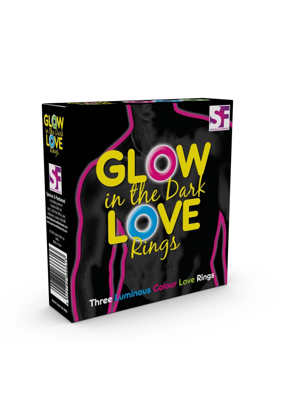 Bestel: Glow In The Dark Love Rings by Spencer & Fleetwood - bij Happytoys.nl, happytoys.be, Happytoys.ae: erotische sex webshop | liever Happy dan Easy ⭐⭐⭐⭐⭐