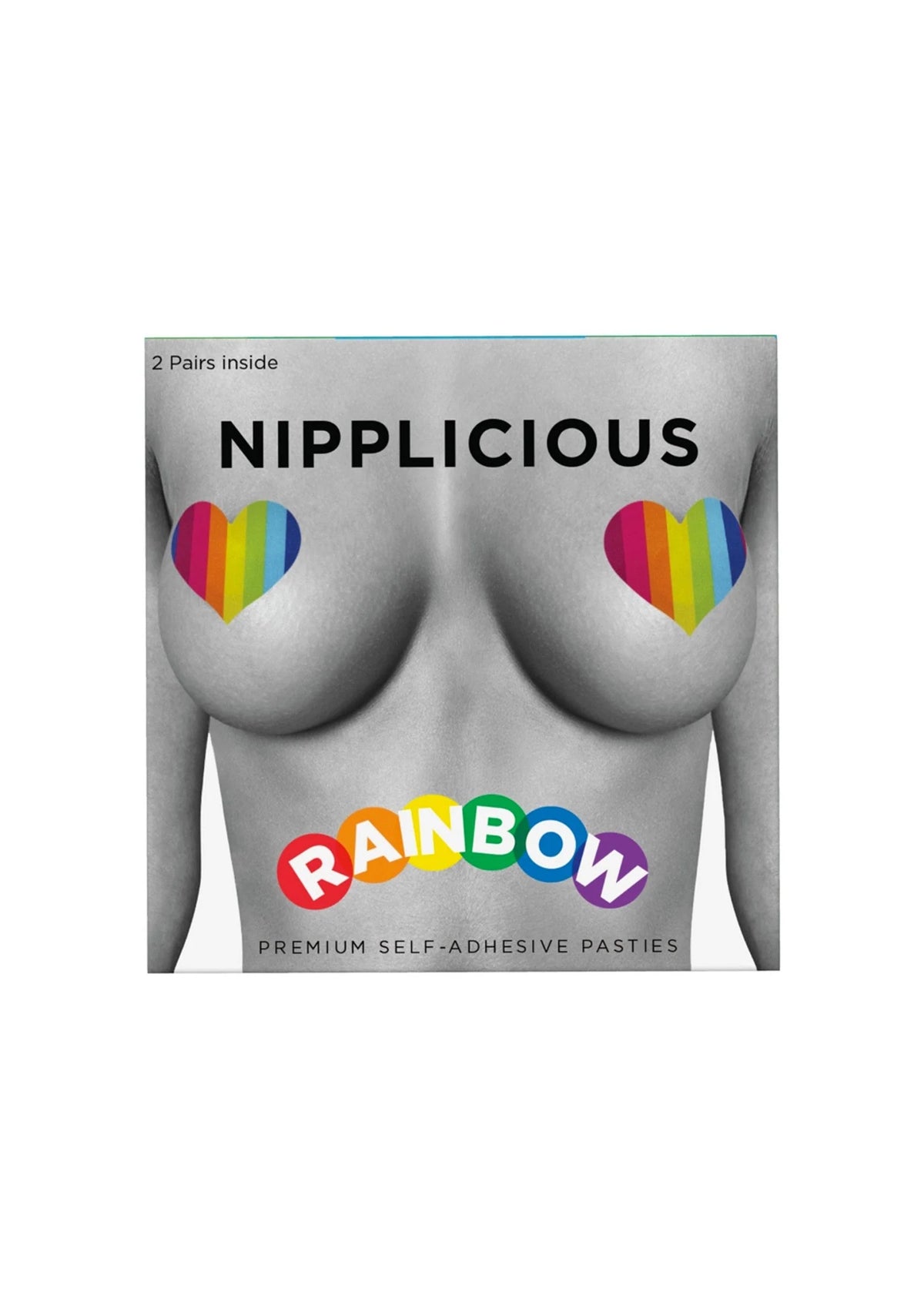 Bestel: Nipplicious Rainbow Pasties - bij Happytoys: de erotische sex webshop | liever Happy dan Easy ⭐⭐⭐⭐⭐