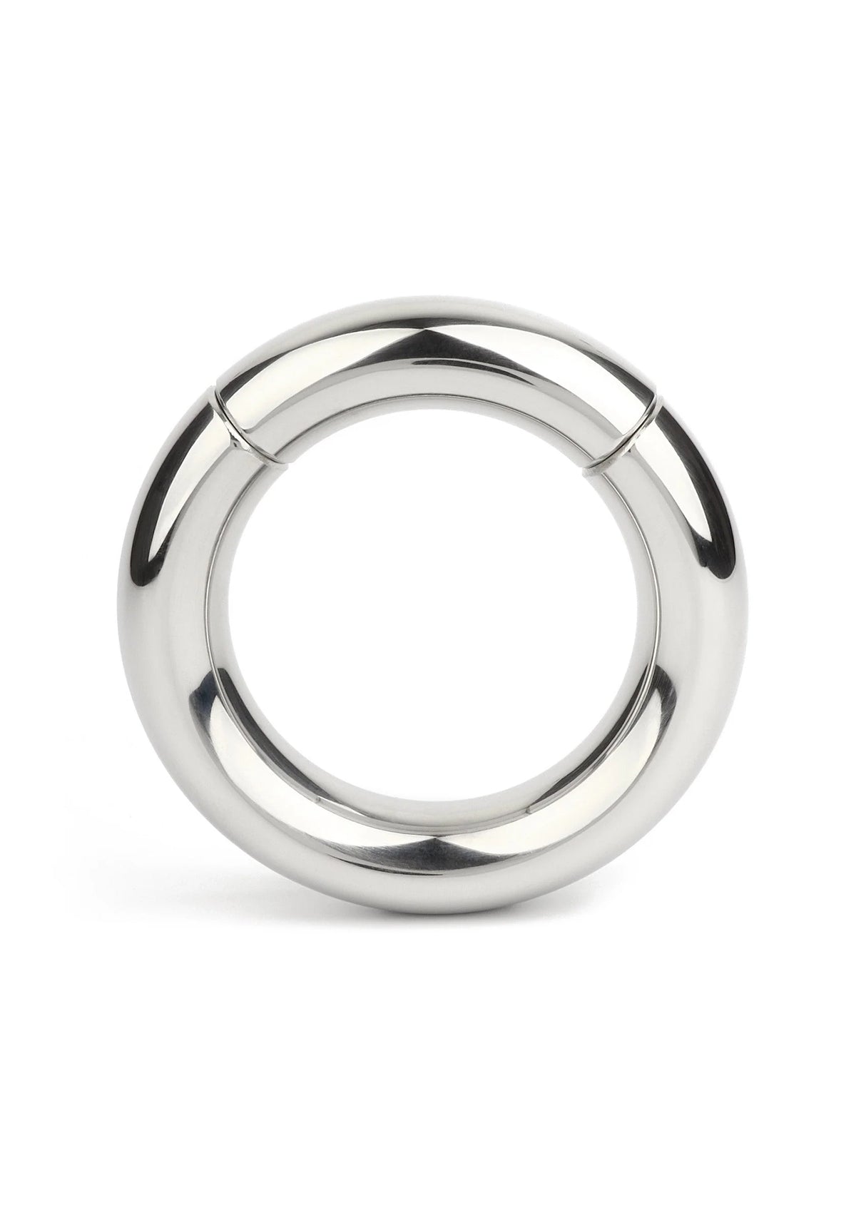Bestel: Click Klak DoNut C - Ring 55mm CockRing by Mr. Steel - bij Happytoys.nl, happytoys.be, Happytoys.ae: erotische sex webshop | liever Happy dan Easy ⭐⭐⭐⭐⭐ - Default Title - 38239 - SILVER