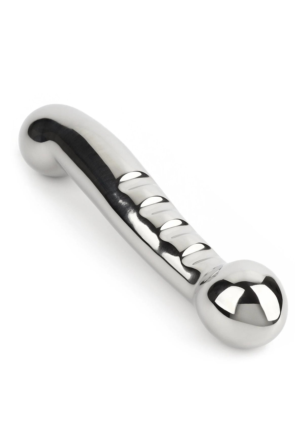 Bestel: Elegant Eleven Dildo 17,5cm by Mr. Steel - bij Happytoys.nl, happytoys.be, Happytoys.ae: erotische sex webshop | liever Happy dan Easy ⭐⭐⭐⭐⭐ - Default Title - 38313 - SILVER