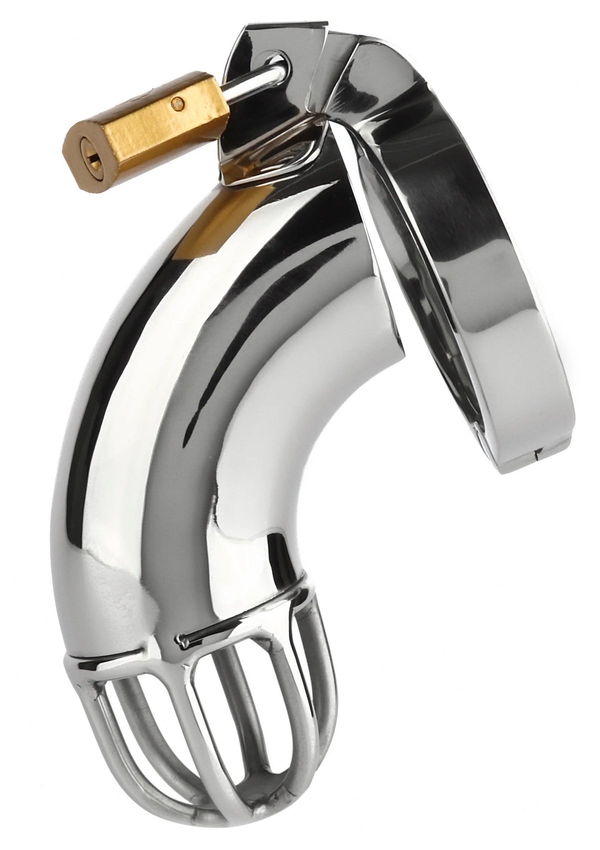 Bestel: The Tool Bin Cock Cage by Mr. Steel - bij Happytoys.nl, happytoys.be, Happytoys.ae: erotische sex webshop | liever Happy dan Easy ⭐⭐⭐⭐⭐ - Default Title - 38341 - SILVER