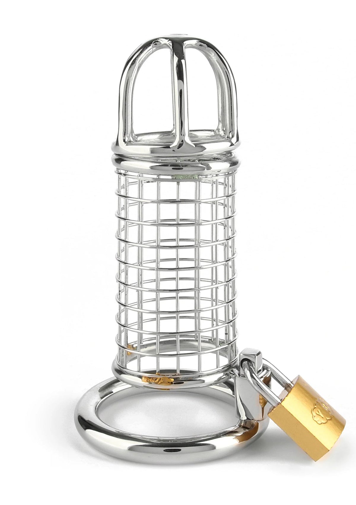 Bestel: Matrix Cock Cage by Mr. Steel - bij Happytoys.nl, happytoys.be, Happytoys.ae: erotische sex webshop | liever Happy dan Easy ⭐⭐⭐⭐⭐ - Default Title - 38348 - SILVER