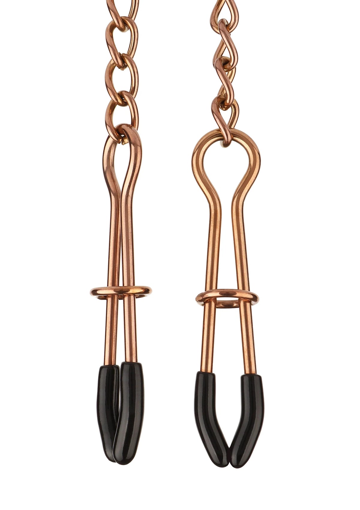 Bestel: Tweezer Nipple Clamps Gold - bij Happytoys.nl, happytoys.be, Happytoys.ae: erotische sex webshop | liever Happy dan Easy βββββ