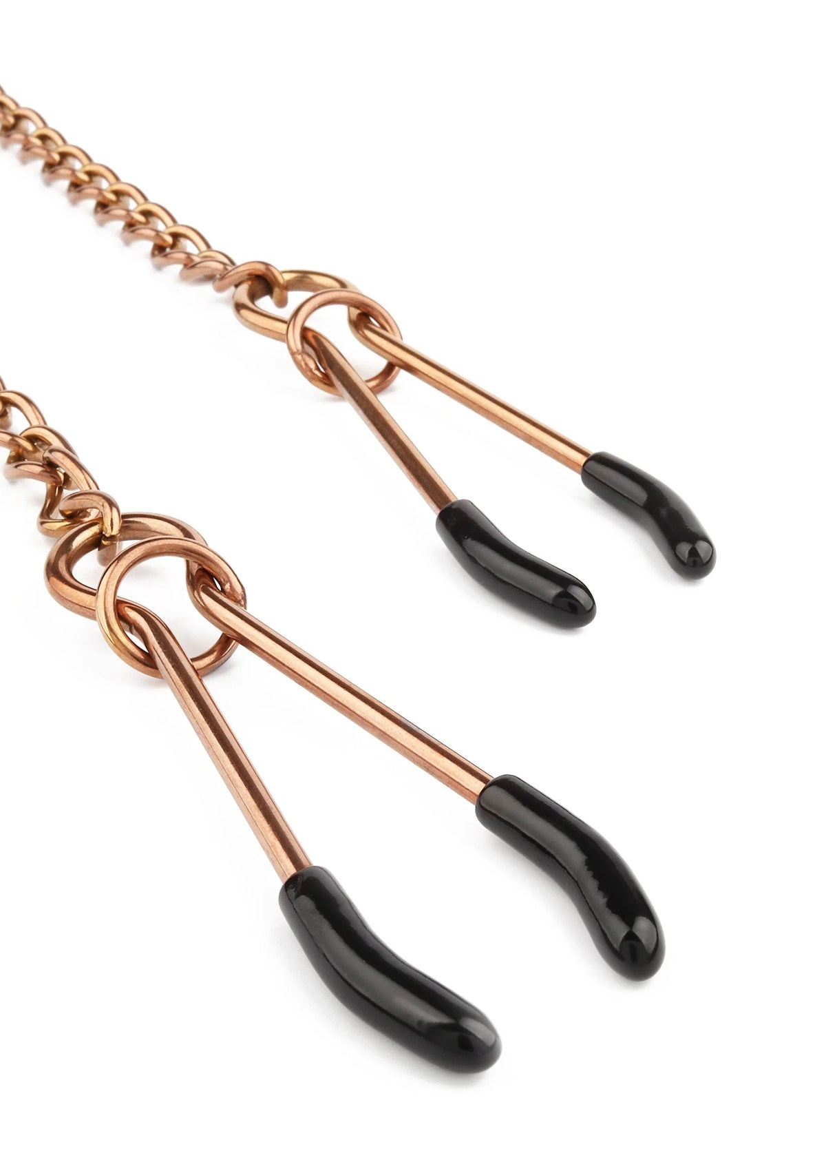 Bestel: Tweezer Nipple Clamps Gold - bij Happytoys.nl, happytoys.be, Happytoys.ae: erotische sex webshop | liever Happy dan Easy βββββ