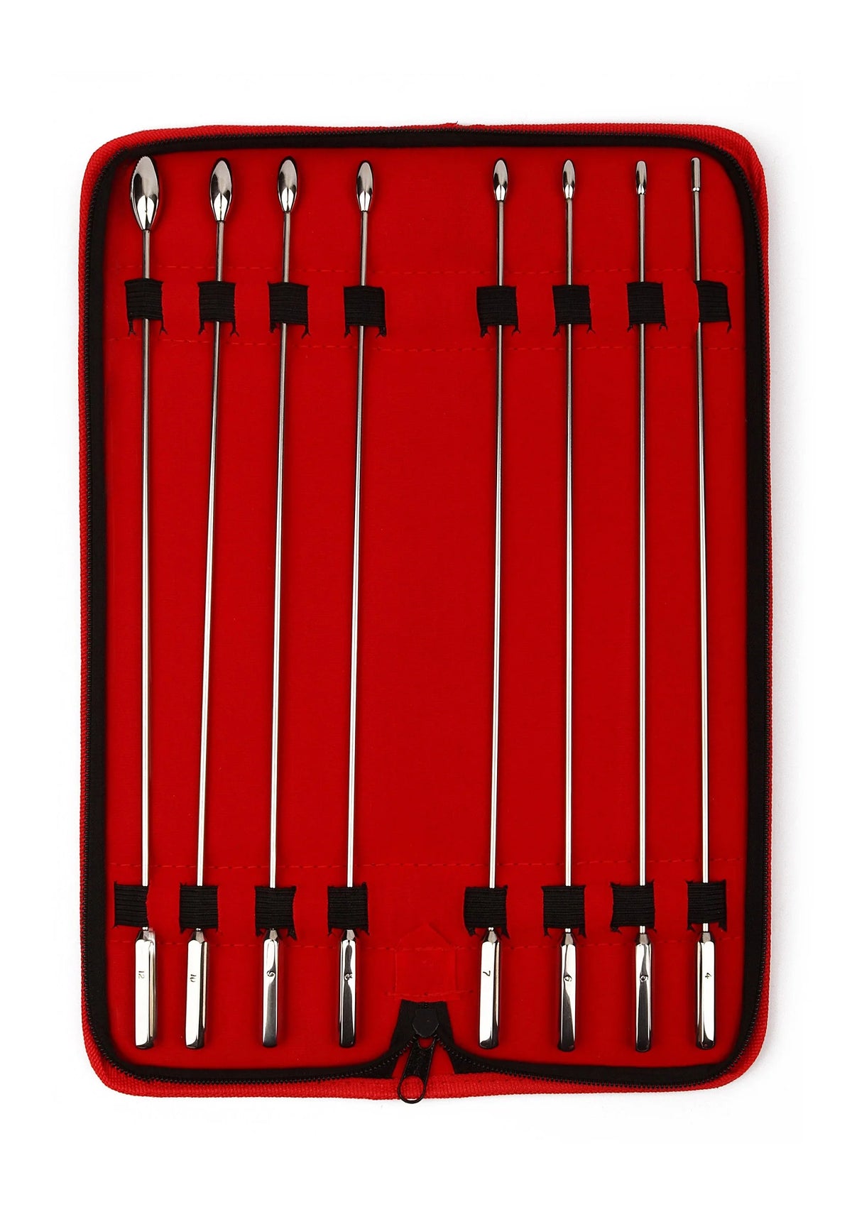 Bestel: Rosebud Urethral Sounds 8 pcs - bij Happytoys.nl, happytoys.be, Happytoys.ae: erotische sex webshop | liever Happy dan Easy ⭐⭐⭐⭐⭐ - Default Title - 38460 - SILVER