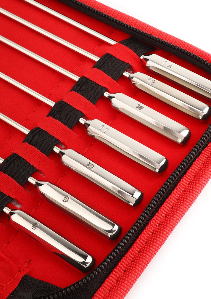 Bestel: Rosebud Urethral Sounds 13 pcs dillators by Mr. Steel - bij Happytoys: de erotische sex webshop | liever Happy dan Easy ⭐⭐⭐⭐⭐