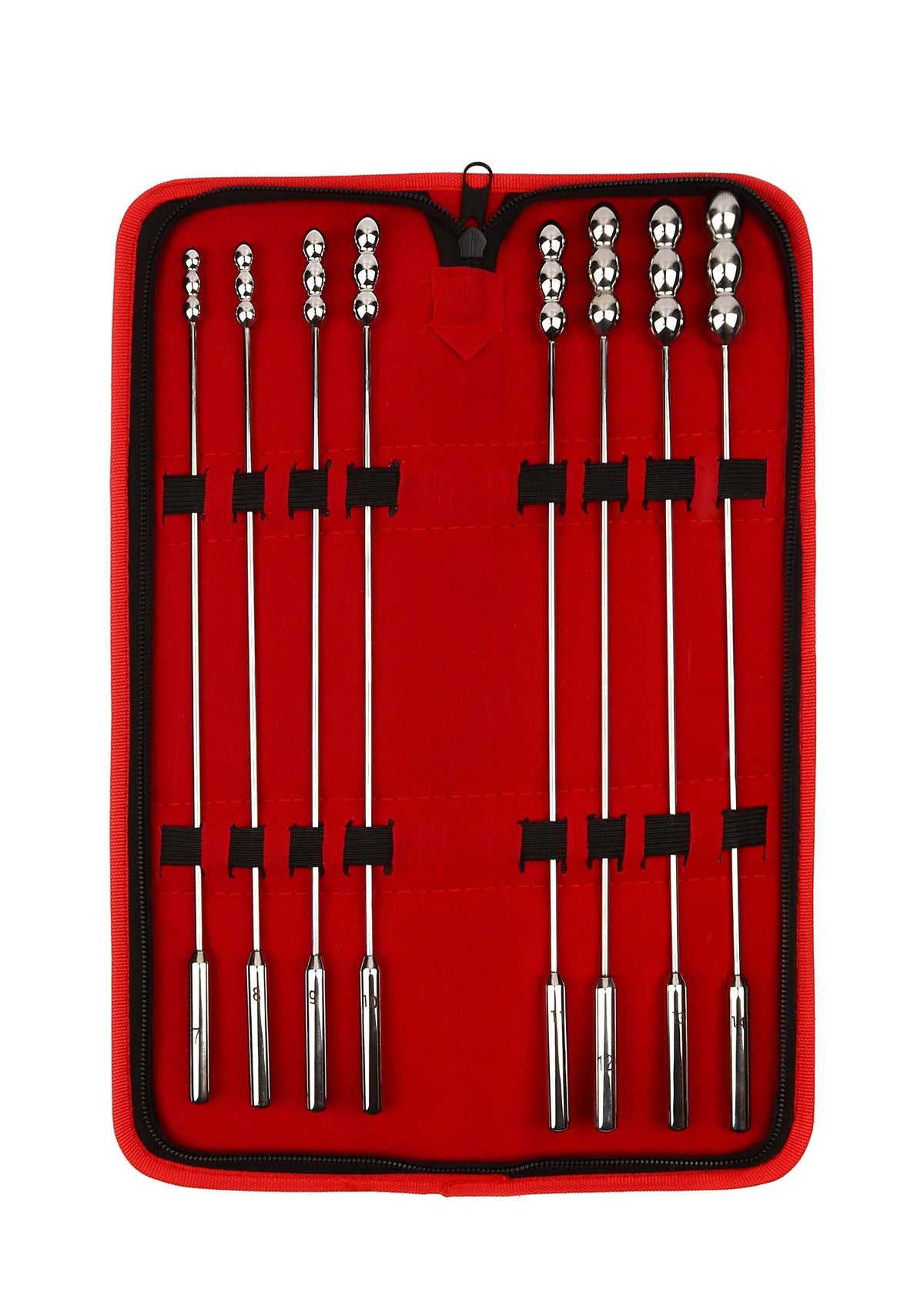 Bestel: Rosebud Urethral Dillators Sounds 8 pcs by Mr. Steel - bij Happytoys.nl, happytoys.be, Happytoys.ae: erotische sex webshop | liever Happy dan Easy ⭐⭐⭐⭐⭐ - Default Title - 38462 - SILVER