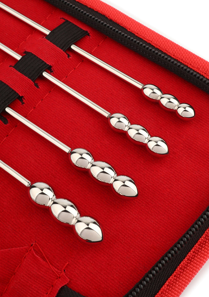 Bestel: Rosebud Urethral Dillators Sounds 8 pcs by Mr. Steel - bij Happytoys.nl, happytoys.be, Happytoys.ae: erotische sex webshop | liever Happy dan Easy ⭐⭐⭐⭐⭐