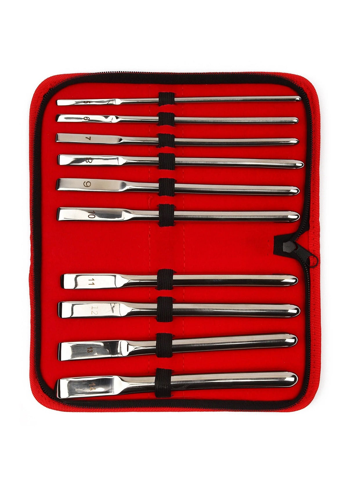 Bestel: Single End Dilator 10 pcs by Mr. Steel - bij Happytoys.nl, happytoys.be, Happytoys.ae: erotische sex webshop | liever Happy dan Easy ⭐⭐⭐⭐⭐ - Default Title - 38465 - SILVER