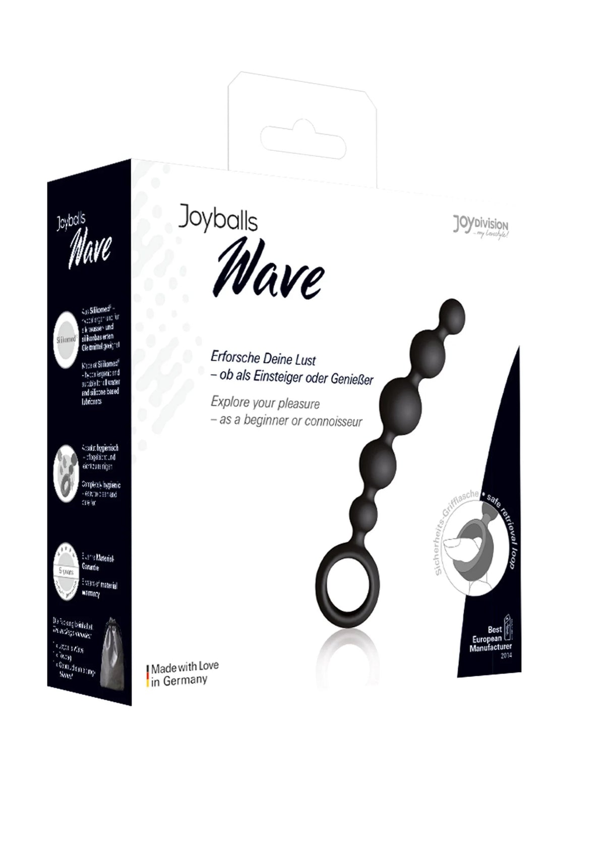 Bestel: Joyballs Anal Wave Short - bij Happytoys: de erotische sex webshop | liever Happy dan Easy ⭐⭐⭐⭐⭐