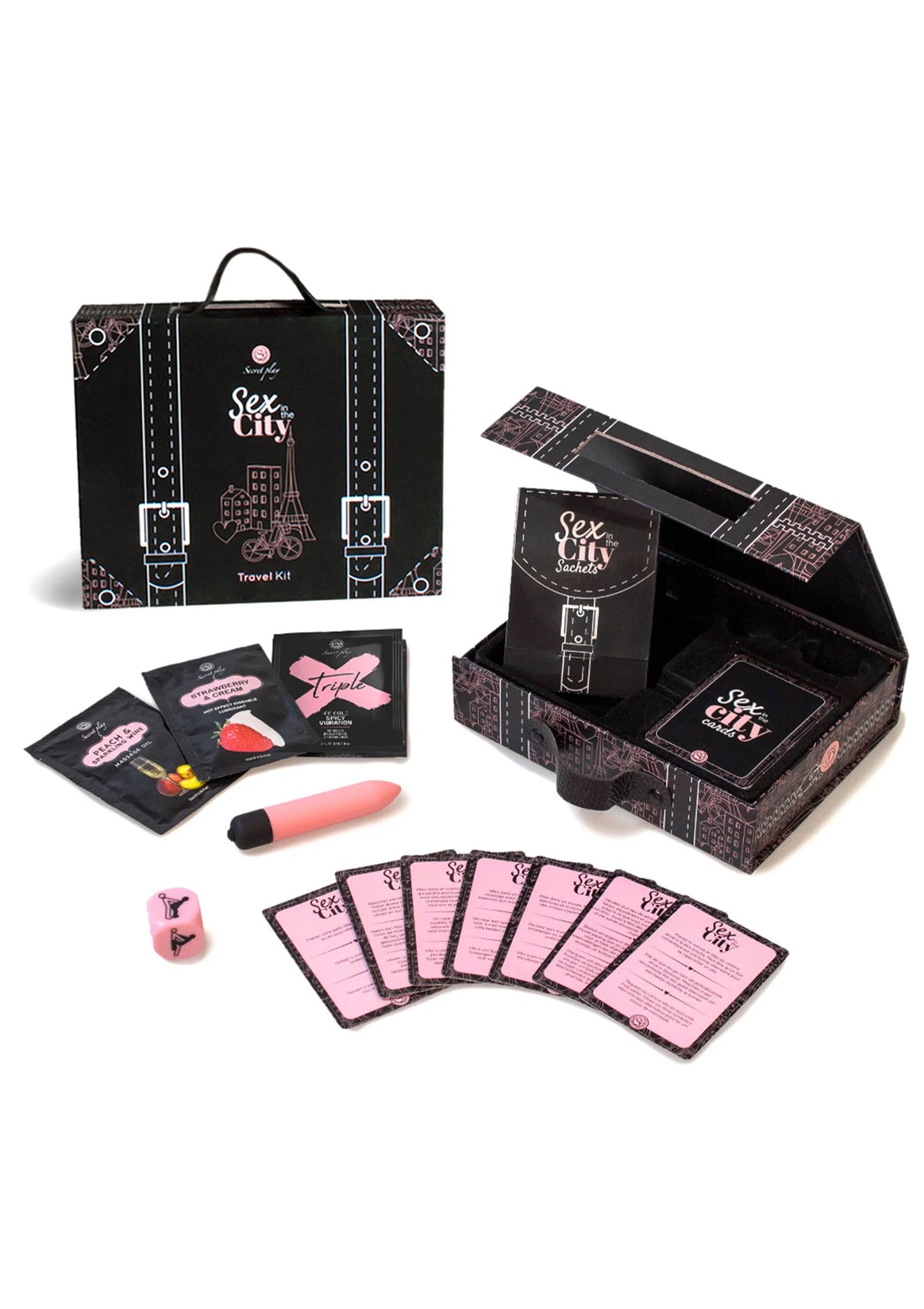 Beste vandaag nog: Sex In The City Travel Kit by Secret Play - bij Happytoys Sexshop: online sex shop for Feeling Happy & Easy 😊