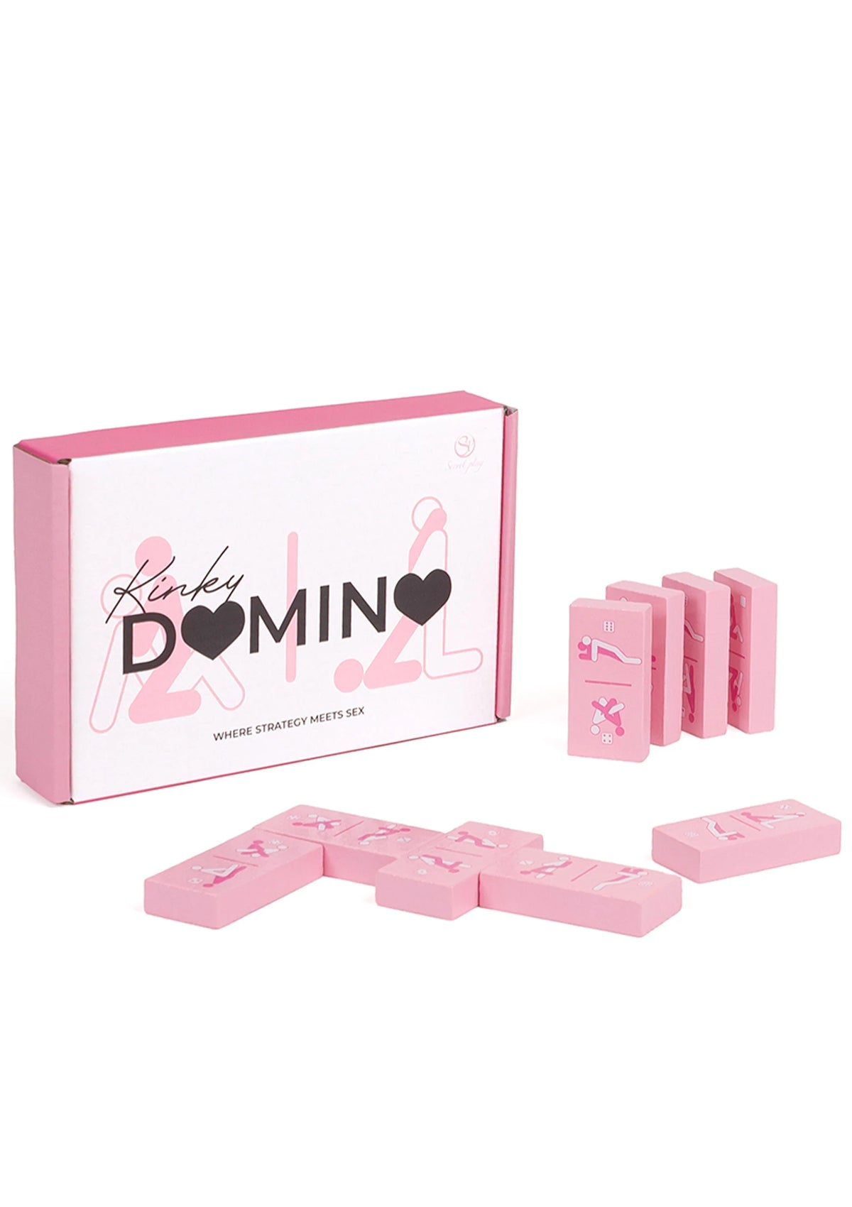 Bestel: Kinky Domino Game by Secret Play - bij Happytoys.nl, happytoys.be, Happytoys.ae: erotische sex webshop | liever Happy dan Easy βββββ - Default Title - 44340 - MULTICOLOR