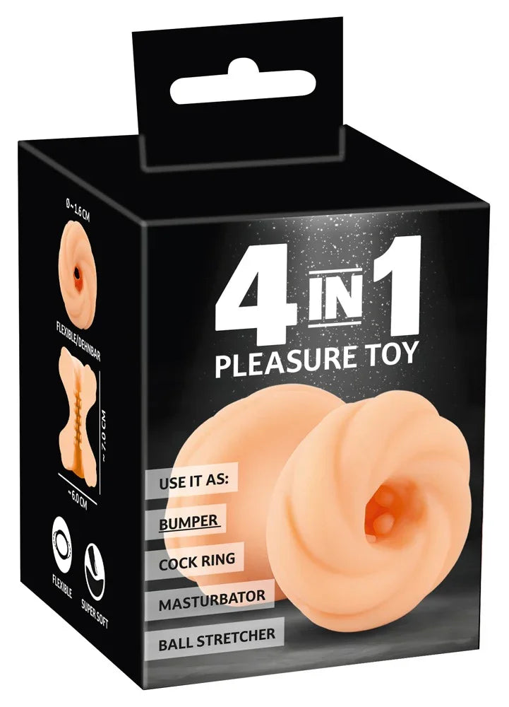 4in1 Pleasure Toy - Happytoys Sexshop: online sex shop for Feeling Happy & Easy 😊 - Discreet geleverd