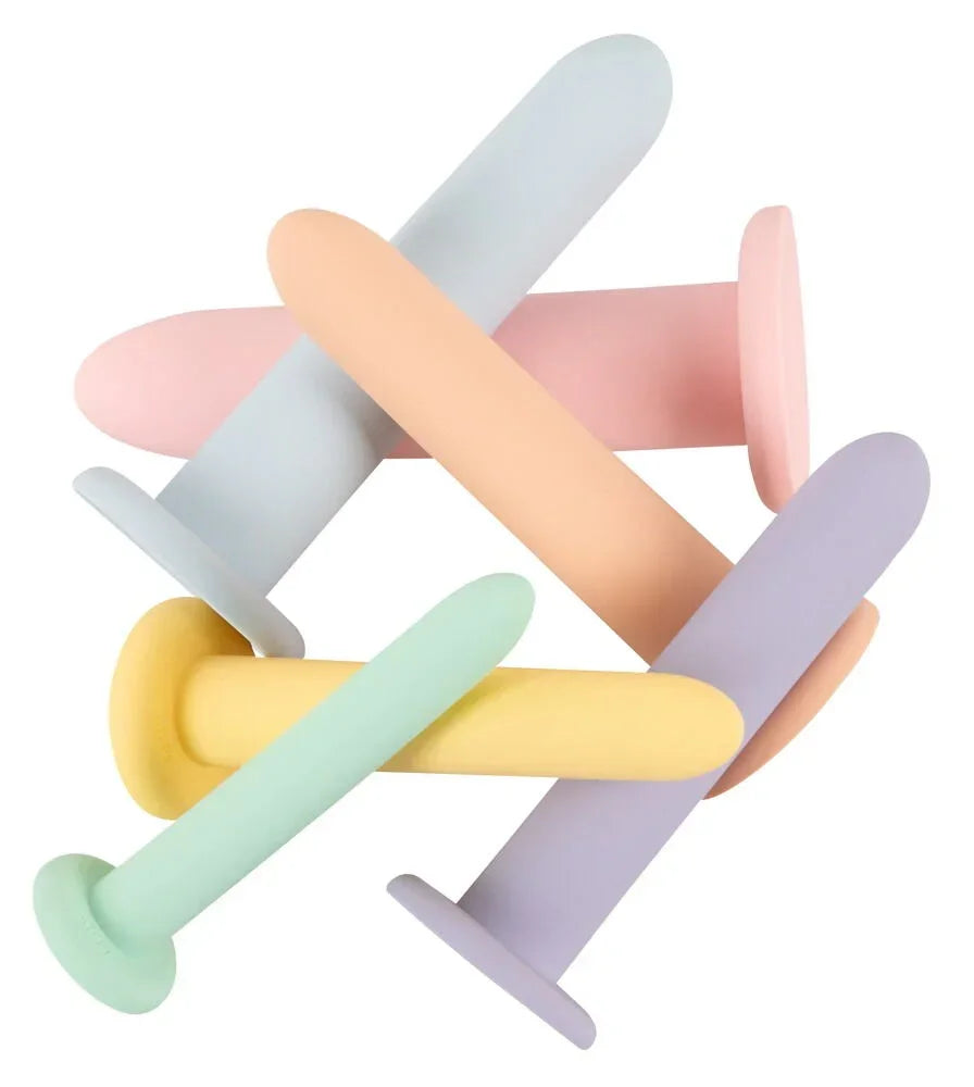 Six in a Row Dildo set for vaginal/anal pleasure and stretching training By You2Toys - Happytoys Sexshop: online sex shop for Feeling Happy & Easy 😊 - Discreet geleverd