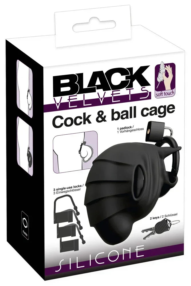 Cock & ball cage - Happytoys Sexshop: online sex shop for Feeling Happy & Easy π - Discreet geleverd