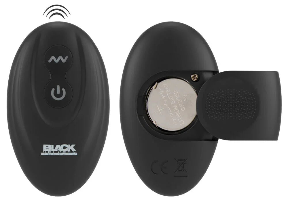 Cock ring with RC butt plug by Black Velvets - Happytoys Sexshop: Toys for Feeling Happy & Easy 😊 - Discreet geleverd