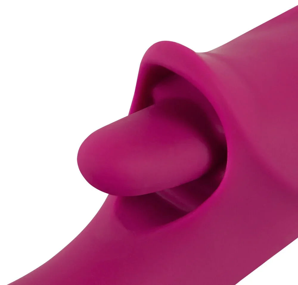 Licking & Thrusting Vibrator by Javida - Happytoys Sexshop: Toys for Feeling Happy & Easy 😊 - Discreet geleverd