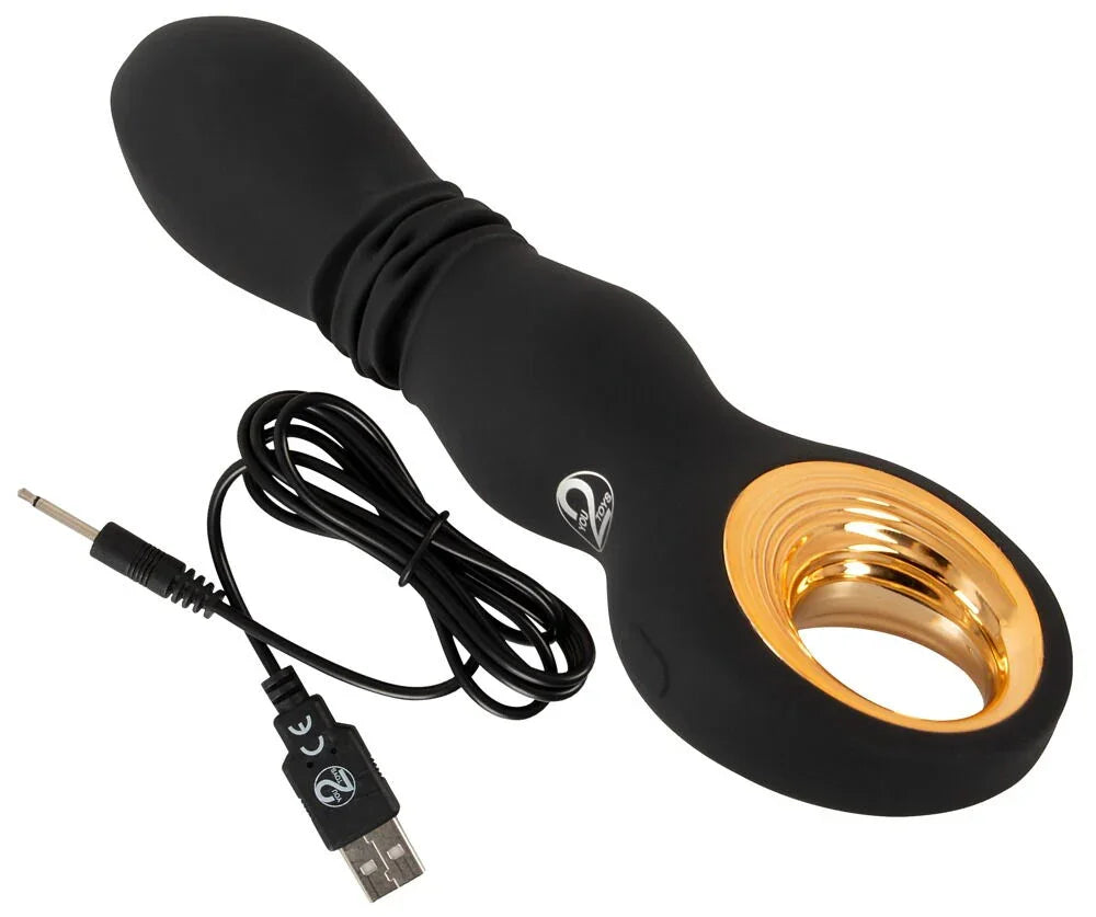 Strong Thrusting Vibrator by You2Toys - Happytoys Sexshop: Toys for Feeling Happy & Easy 😊 - Discreet geleverd