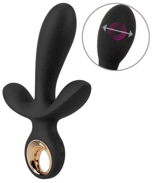 Eternal Inflatable Triple Vibrator by You2Toys - Happytoys Sexshop: Toys for Feeling Happy & Easy 😊 - Discreet geleverd