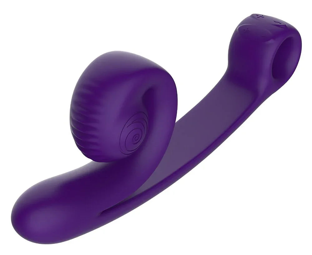 Snail Vibe Curve Innovative Snail Vibe Curve dual vibrator - Happytoys Sexshop: Toys for Feeling Happy & Easy 😊 - Discreet geleverd