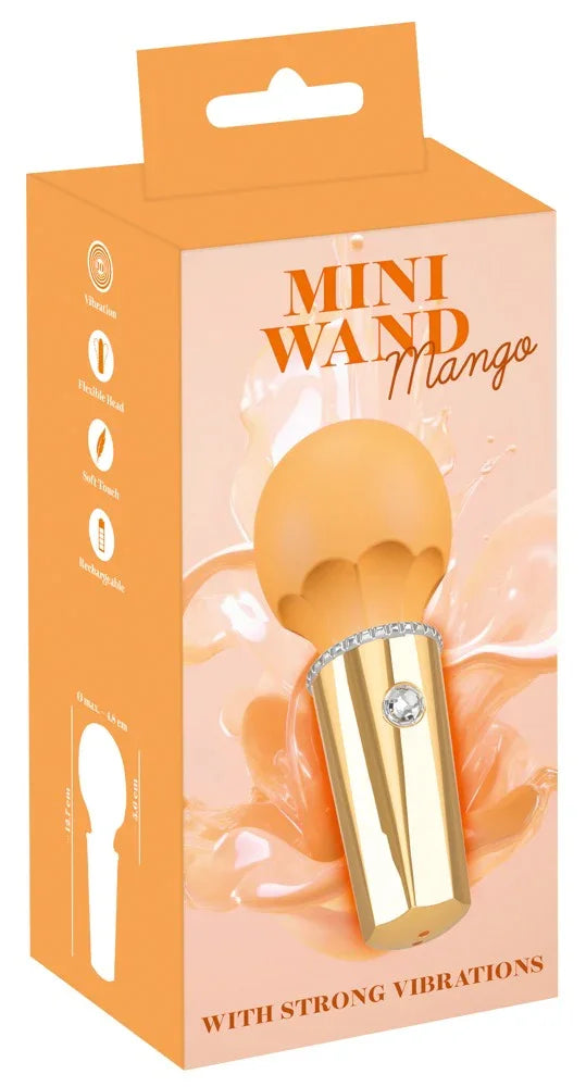 Mini Wand Mango by You2Toys - Happytoys Sexshop: Toys for Feeling Happy & Easy 😊 - Discreet geleverd