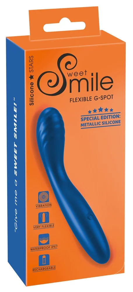 Flexible G-Spot vibrator by Sweet Smile - Happytoys Sexshop: Toys for Feeling Happy & Easy π - Discreet geleverd