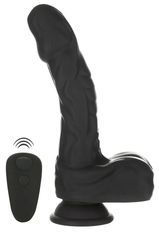 8,6" Rotating & Thrusting Vibrating Dong by Naked Addiction - Happytoys Sexshop: Toys for Feeling Happy & Easy π - Discreet geleverd