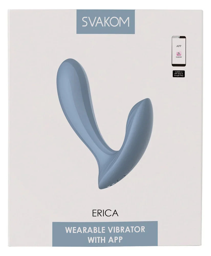 Erica panty vibrator by Svakom blue - Happytoys Sexshop: Toys for Feeling Happy & Easy 😊 - Discreet geleverd