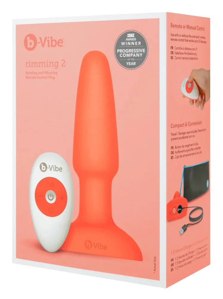 Rimming 2 Butplug Oranje / Aqua / Zwart - Happytoys Sexshop: Toys for Feeling Happy & Easy 😊 - Discreet geleverd