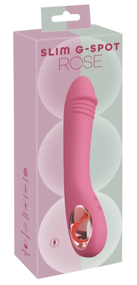 Slim G-Spot Rose by You2Toys - Happytoys Sexshop: Toys for Feeling Happy & Easy 😊 - Discreet geleverd