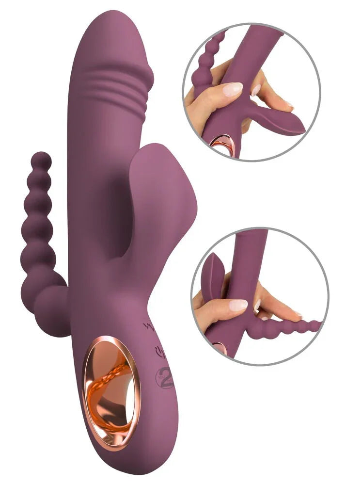 Slim Triple Plum van You2Toys - Happytoys Sexshop: Toys for Feeling Happy & Easy 😊 - Discreet geleverd
